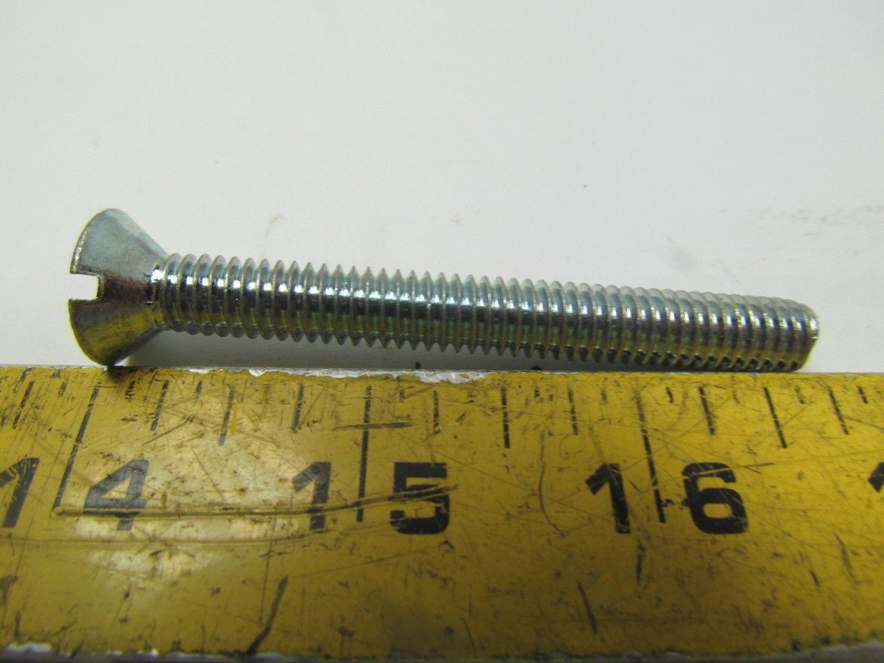 5/16-18x2-3/4" Flat head slotted machine screw 97pcs