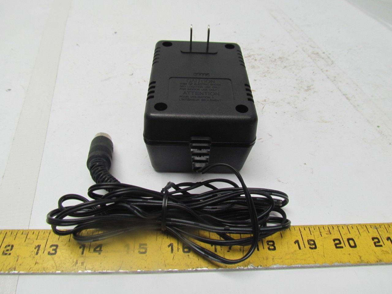 Condor A12-3A-07 Power Supply 120V Input 20VAC output w/5 Pin Plug