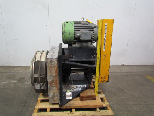Northern Blower Size 2700 20HP Belt Driven 27" Stainless Steel Fan 32x32" Plug