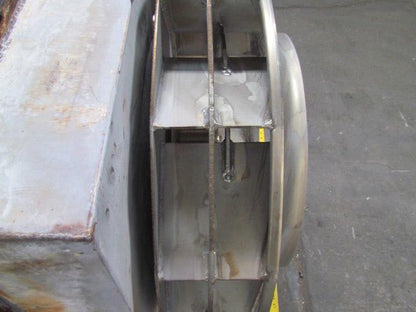 Northern Blower Size 2700 20HP Belt Driven 27" Stainless Steel Fan 32x32" Plug