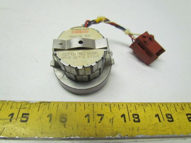 SAIA UBD2L12A11CLZ10 Stepper rotary motor w/ motor gearbox