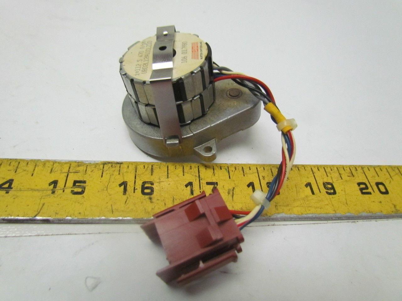 SAIA UBD2L12A11CLZ10 Stepper rotary motor w/ motor gearbox