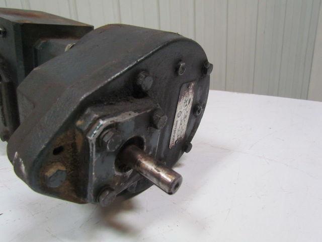 Grove Gear BM1262-3/TX2-5 140TC Single Reduction Worm Gear w/ Speed Reducer