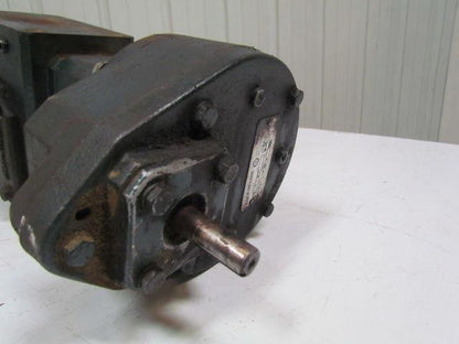 Grove Gear BM1262-3/TX2-5 140TC Single Reduction Worm Gear w/ Speed Reducer