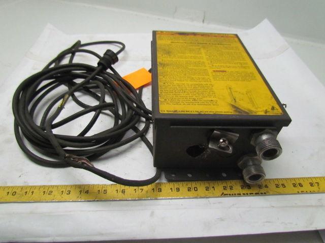 STI Scientific Technologies MS4328B-2 2 Light Curtain Controller w/ cords 115VAC