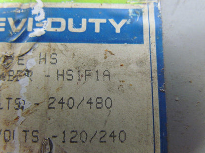 GS General Signal HS1F1A NEMA Type 1,2,&3R 240V/480V General Purpose Transformer