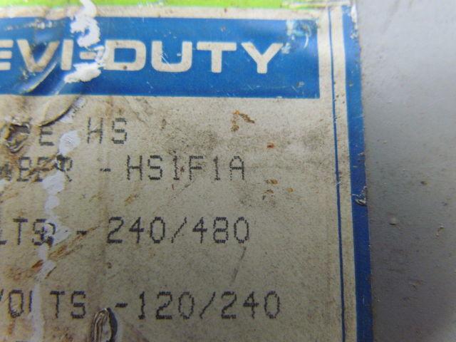 GS General Signal HS1F1A NEMA Type 1,2,&3R 240V/480V General Purpose Transformer