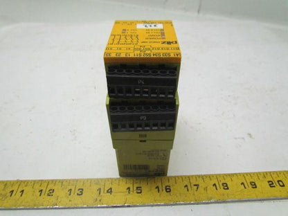 Pilz PNOZ X8P 24V 3.5W E-Stop Relay/Safety gate monitor