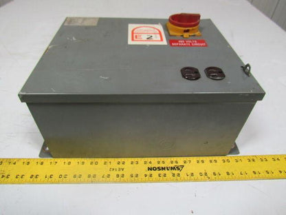 Daykin APFS-05 480V 2.1A 60Hz 1 Phase Transformer Disconnect Switch NEMA type 1