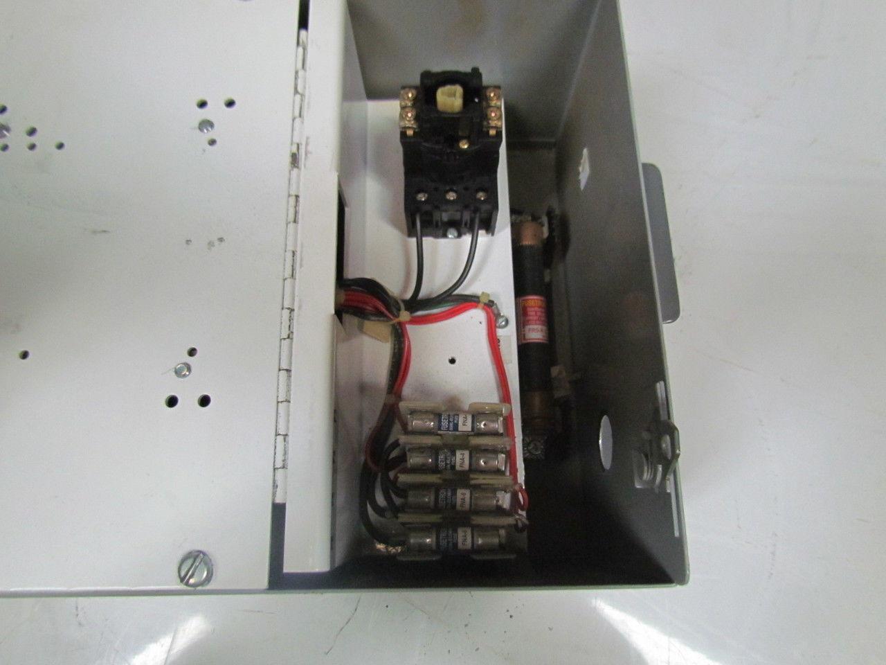 Daykin APFS-05 480V 2.1A 60Hz 1 Phase Transformer Disconnect Switch NEMA type 1