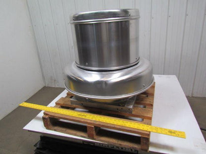 Dayton 16D541 13-3/4" Centrifugal Downblast Exhaust Ventilator Less Drv. PKG