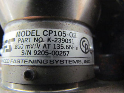 AFS CP105-02 1/2" Drive Electric In-line Nutrunner