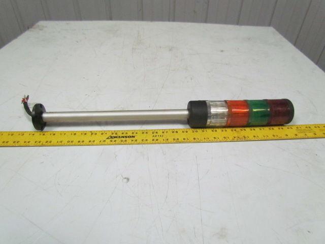 Electro-matic EMXVA5ZVWPX2-6D Tower Light 4 Color Safety Status Lot of 3 Towers