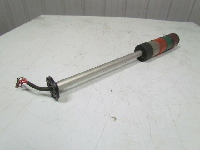 Electro-matic EMXVA5ZVWPX2-6D Tower Light 4 Color Safety Status Lot of 3 Towers