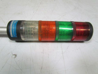 Electro-matic EMXVA5ZVWPX2-6D Tower Light 4 Color Safety Status Lot of 3 Towers