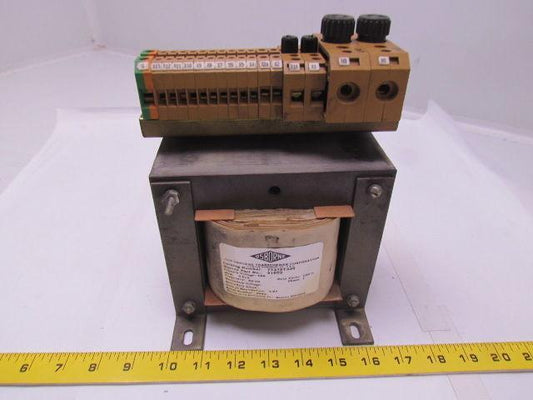 Warren Emhart 31602 .619KVA Transformer 480 Volt 50/60Hz