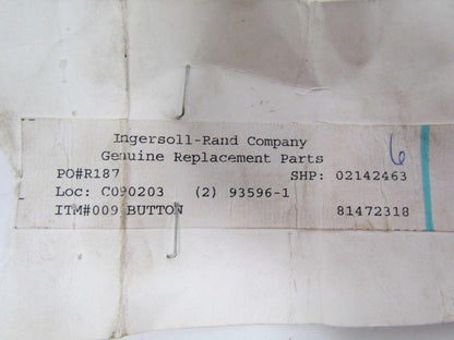 Ingersoll-Rand 93596-1 Chop-Check Style Lower Pump End Stainless Steel
