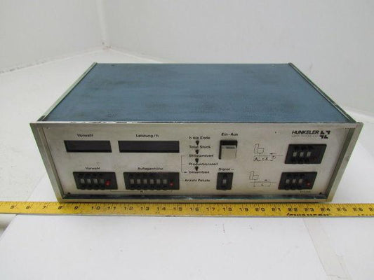 Hunkeler EVZ8100 220V 100W 50Hz Control Unit counter timer