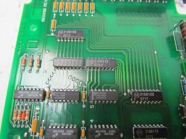 Allen Bradley 960096 Rev.4 Input module board
