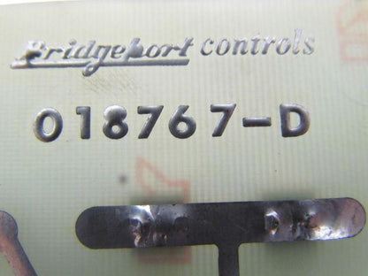 Bridgeport controls 018767-D Triac control PCB circuit board