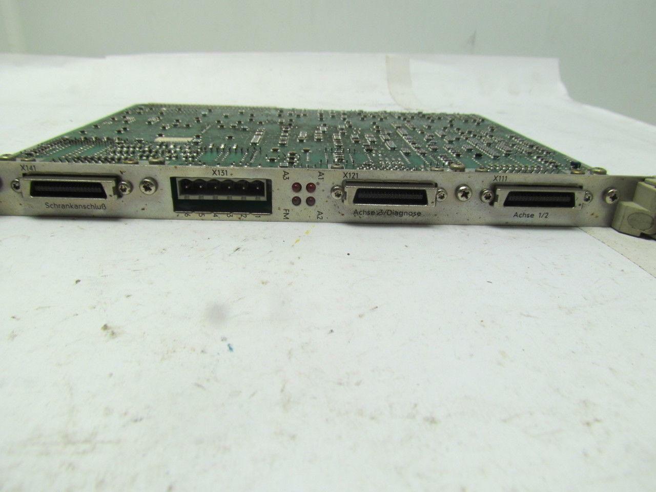 Siemens 6FX1125-0CA01 580-250-9101.01 3 axis encoder card PLC module