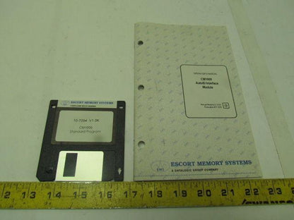 Escort Memory Systems CM1000 Datalogig Automatic ID module control board no key