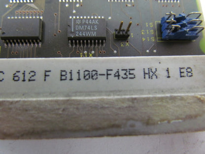 Siemens 612 F B1100-F435 HX 1 E8 PC control Board Processor module