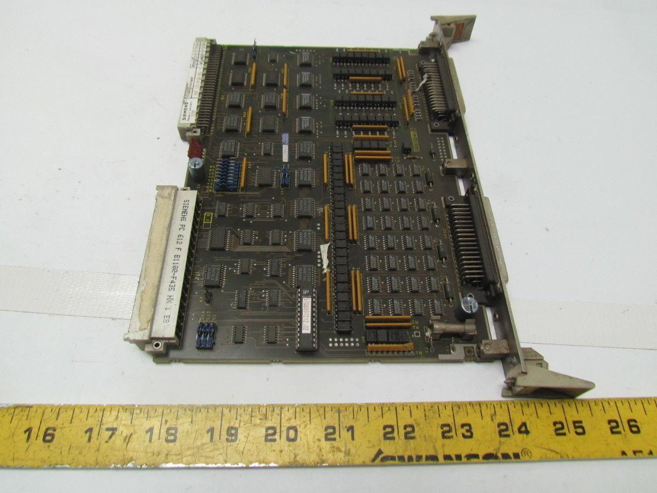 Siemens 612 F B1100-F435 HX 1 E8 PC control Board Processor module