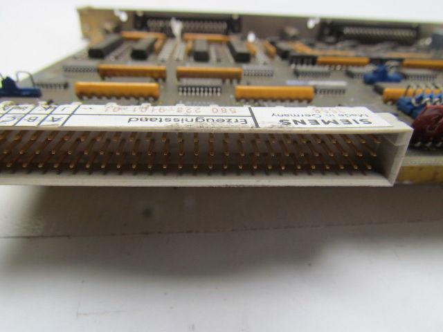Siemens 612 F B1100-F435 HX 1 E8 PC control Board Processor module