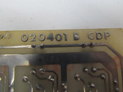 Bridgeport Controls 020401 B CDP PCB circuit control board