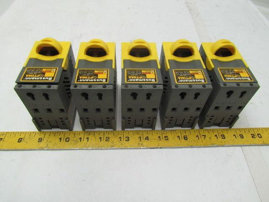 Bussmann Optima IR200kA/OPM1038R 3 Pole class CC Fuse Holder 30A 600V