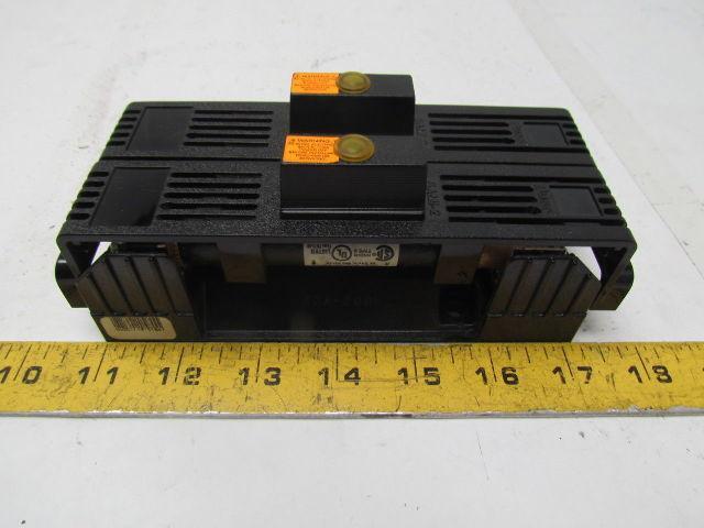 Bussmann R60030-2COR/FRS-R-15 2P Fuse Holder 600V 30A w/2-15A DualElement Fuses