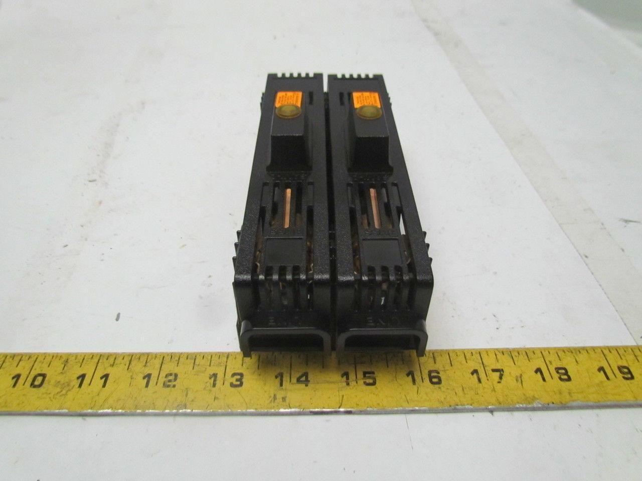 Bussmann R60030-2COR/FRS-R-15 2P Fuse Holder 600V 30A w/2-15A DualElement Fuses