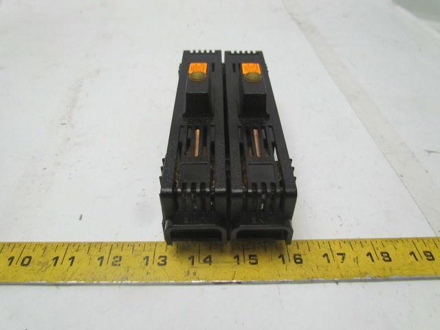 Bussmann R60030-2COR/FRS-R-15 2P Fuse Holder 600V 30A w/2-15A DualElement Fuses
