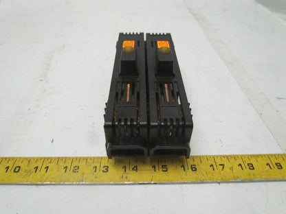 Bussmann R60030-2COR/FRS-R-15 2P Fuse Holder 600V 30A w/2-15A DualElement Fuses