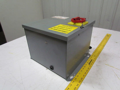 Square D SK3000G2 Ser.A Transformer Disconnect 50/60Hz 480/575V Pri. 115 Sec.