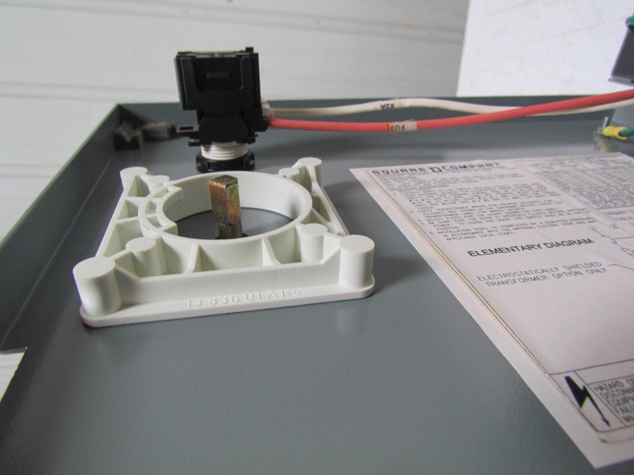 Square D SK3000G2 Ser.A Transformer Disconnect 50/60Hz 480/575V Pri. 115 Sec.