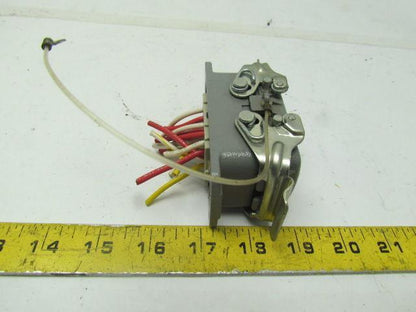 Harting 19300101520 Bulkhead mounted housing w/HAN EE 18 Pos Female Crimp Term.