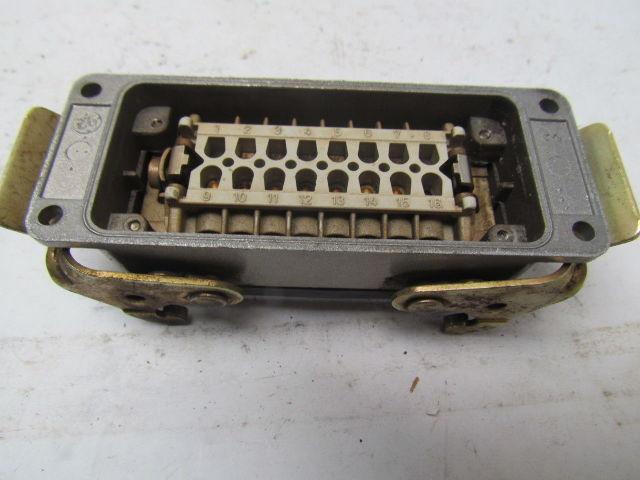 EPIC H-B16TS21 Housing & H-B16AG Double Lever Base w/male & female connectors