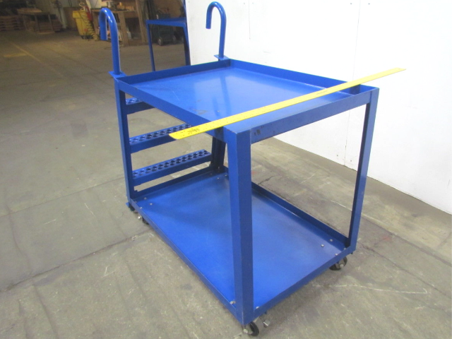 Vestil SPS2-2848 Two Shelf Order Picker Cart Steel Construction 1000lb Capacity