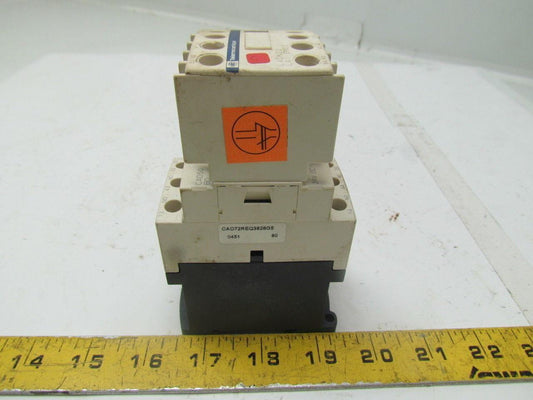 Schneider CAD50 BD Control relay 600V telemecanique 10Amp 24VDC