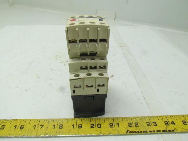 Schneider CAD50 BD Control relay 600V telemecanique 10Amp 24VDC