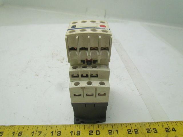 Schneider CAD50 BD Control relay 600V telemecanique 10Amp 24VDC