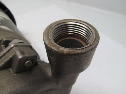MP Pumps 30254 chemflo 1 316SS pump pumpak 3.6" Impeller w/3PH 220/440V Motor