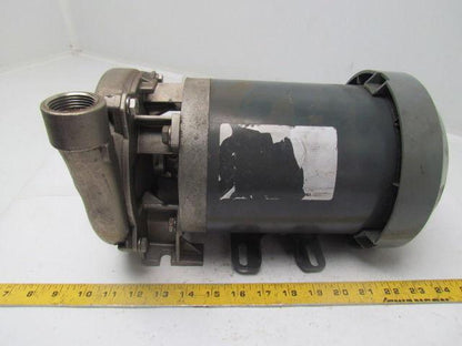 MP Pumps 30254 chemflo 1 316SS pump pumpak 3.6" Impeller w/3PH 220/440V Motor