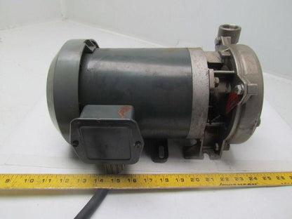 MP Pumps 30254 chemflo 1 316SS pump pumpak 3.6" Impeller w/3PH 220/440V Motor