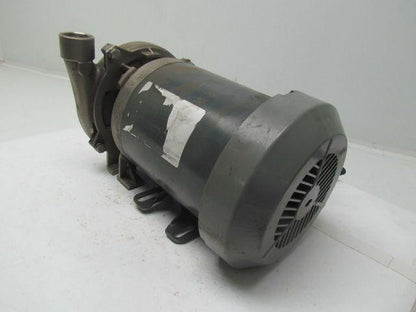 MP Pumps 30254 chemflo 1 316SS pump pumpak 3.6" Impeller w/3PH 220/440V Motor