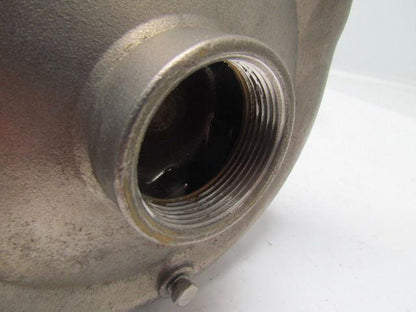 MP Pumps 30254 chemflo 1 316SS pump pumpak 3.6" Impeller w/3PH 220/440V Motor