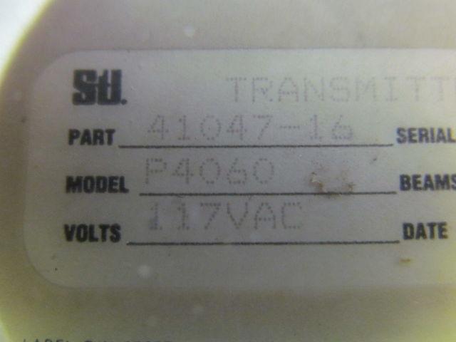 STI 41047-16 Optosafe safety curtain transmitter 37-3/4" long 117VAC