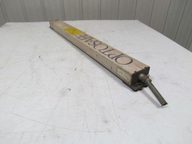 STI 41047-16 optosafe safety light curtain receiver 37-3/4" long 117VAC